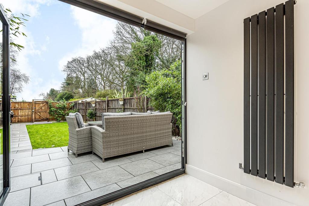 Patio and view