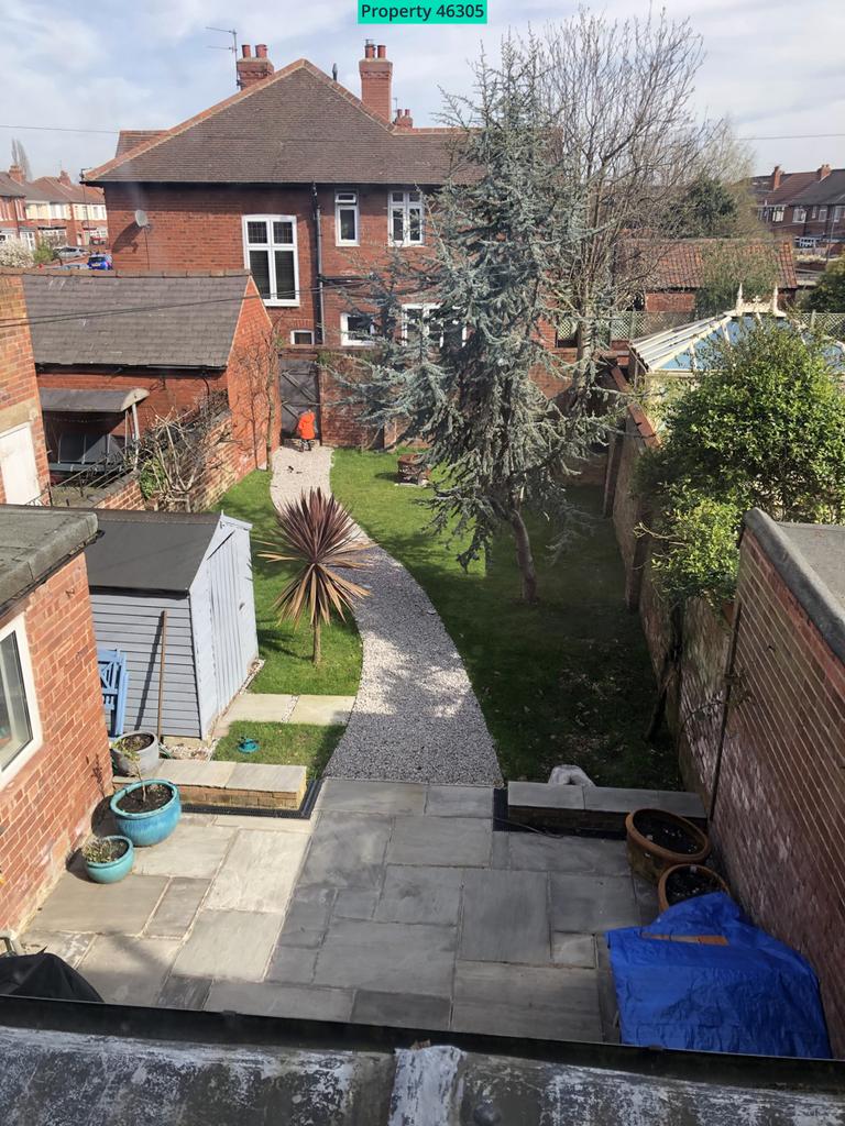 Rear garden