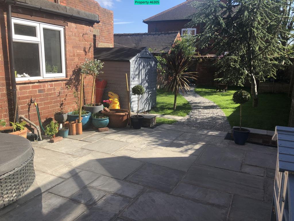 Rear garden