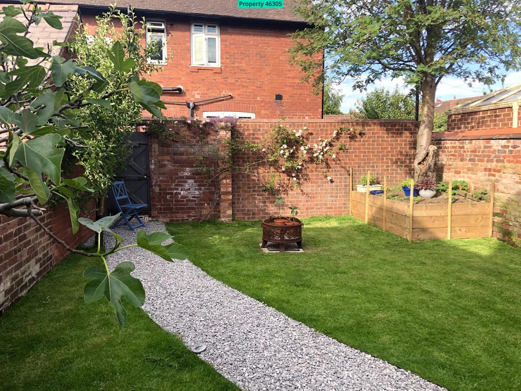 Rear garden