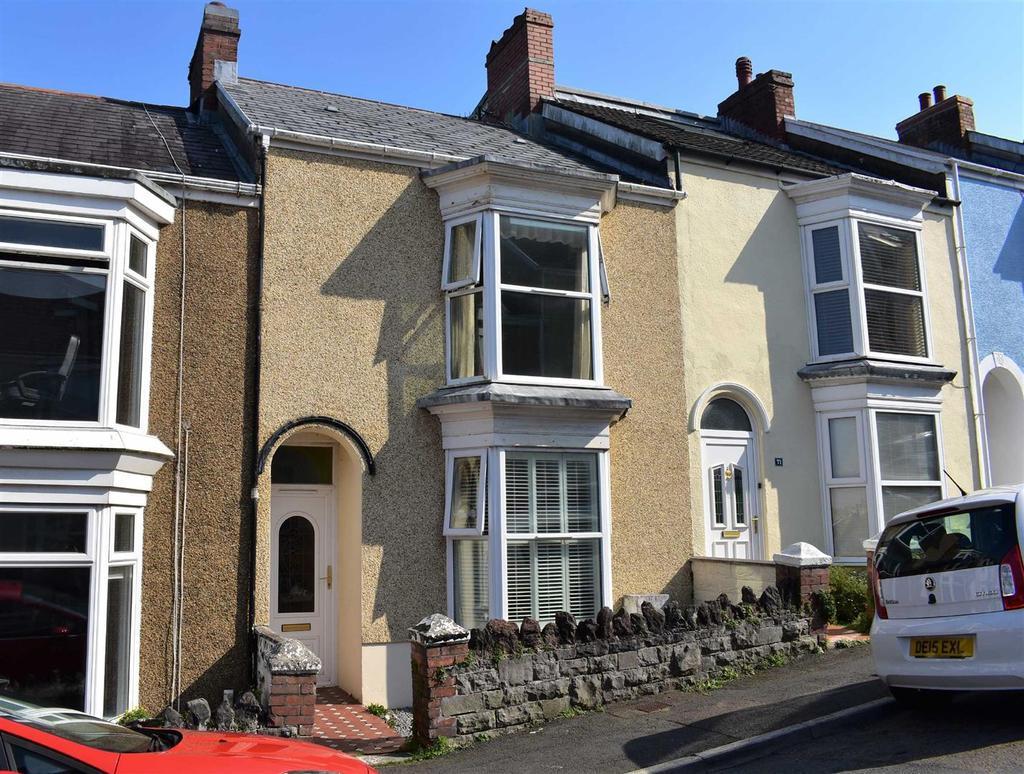 Woodville Road, Mumbles, Swansea 2 bed terraced house £239,950