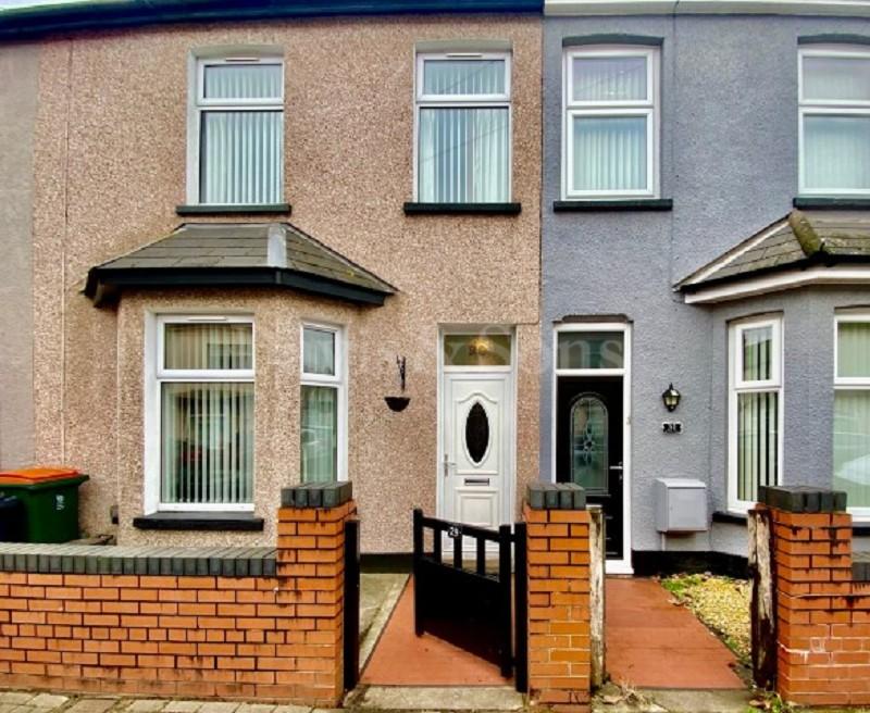 Walsall Street, Newport. NP19 0FF 3 bed terraced house £164,950
