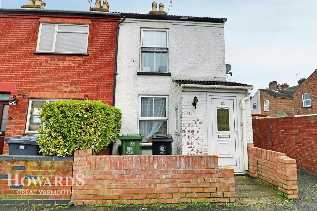 Wolseley Road, Great Yarmouth 3 bed end of terrace house £95,000