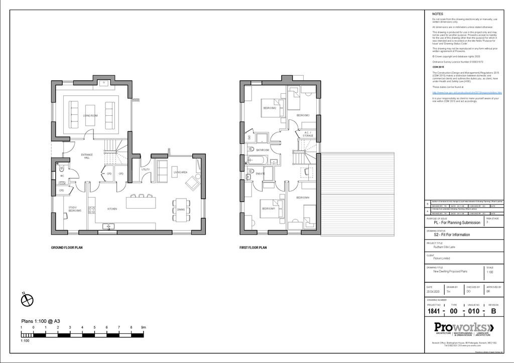 Rudham Stile Lane, Fakenham 4 bed property with land £140,000