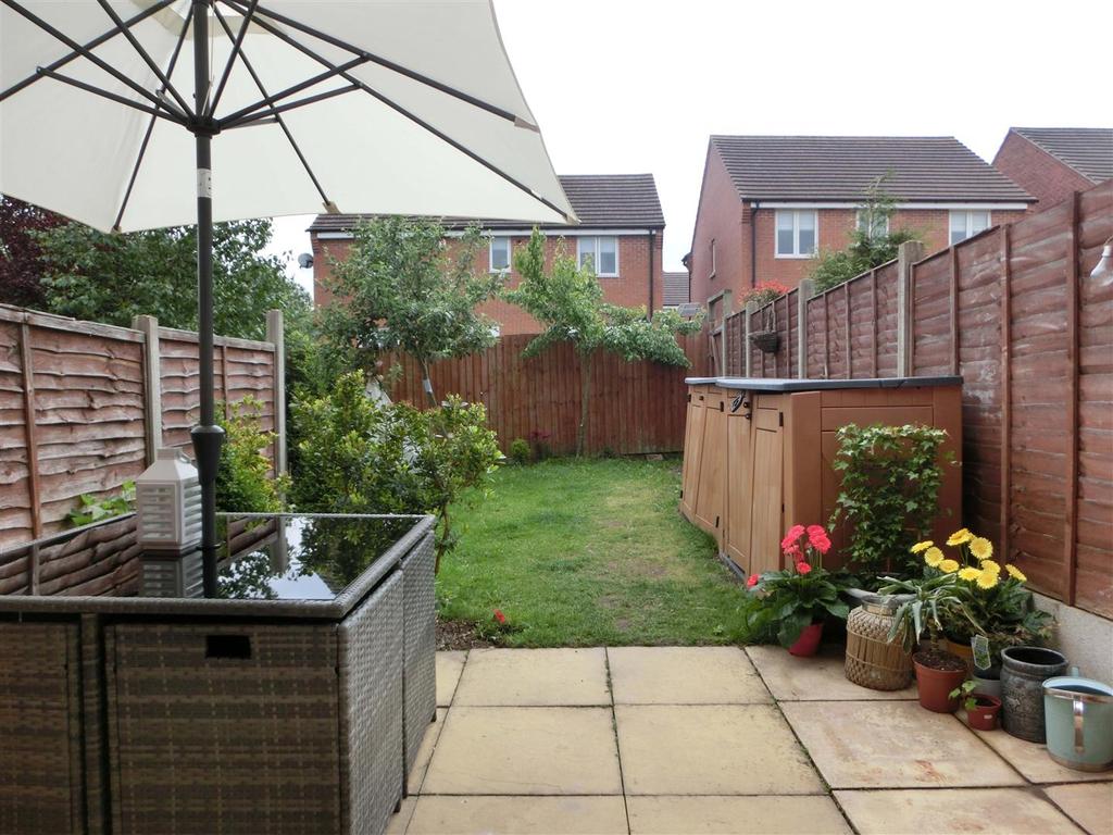 Rear garden