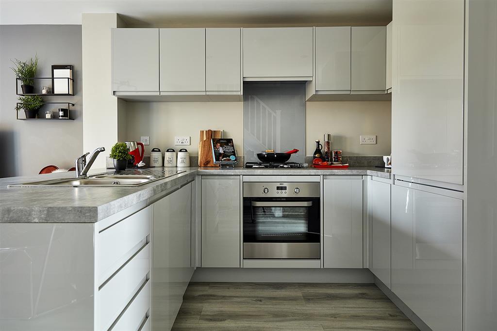A range of kitchen colours to choose from