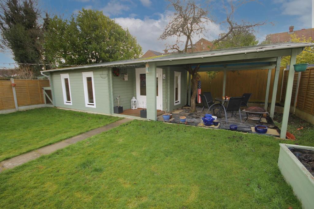 Rear garden