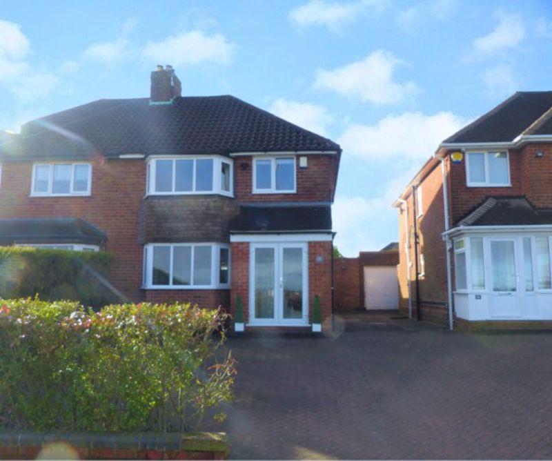 Doe Bank Lane, Great Barr, Birmingham, B43 7UE 3 bed semidetached house £288,000
