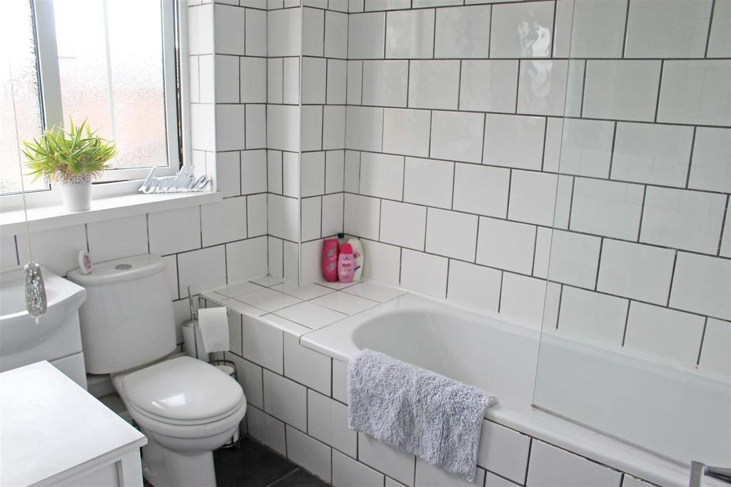 Refitted family bathroom