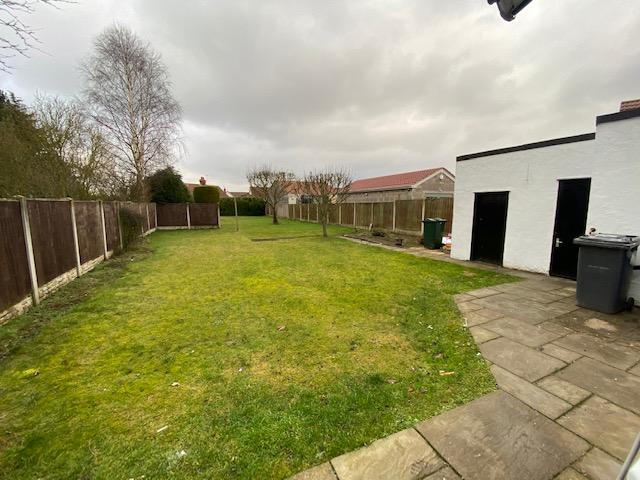 Rear garden