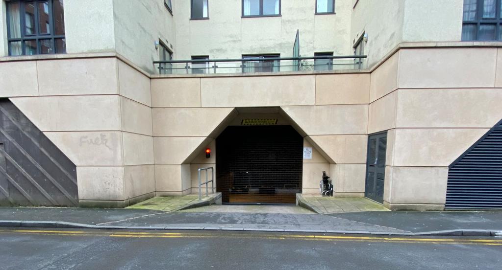 Entrance to car park