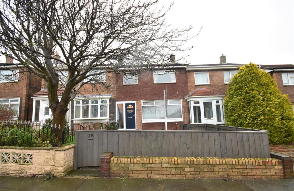 Edmonton Square, Carley Hill, Sunderland 3 bed terraced house £89,950