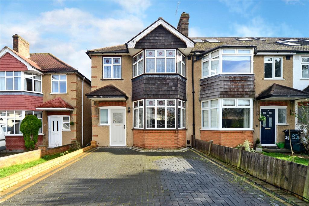 Fairford Gardens, Worcester Park, KT4 3 bed end of terrace house £549,950