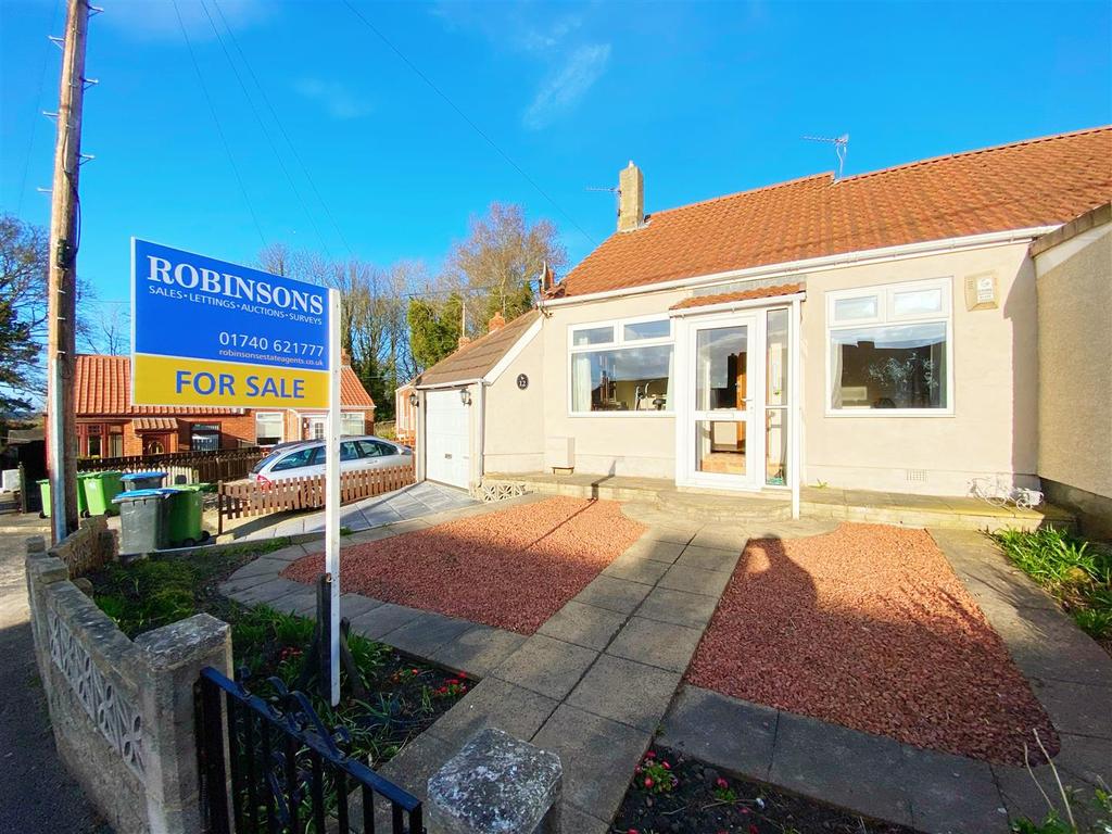 Glebe Villas, West Cornforth, Ferryhill 3 bed semidetached bungalow