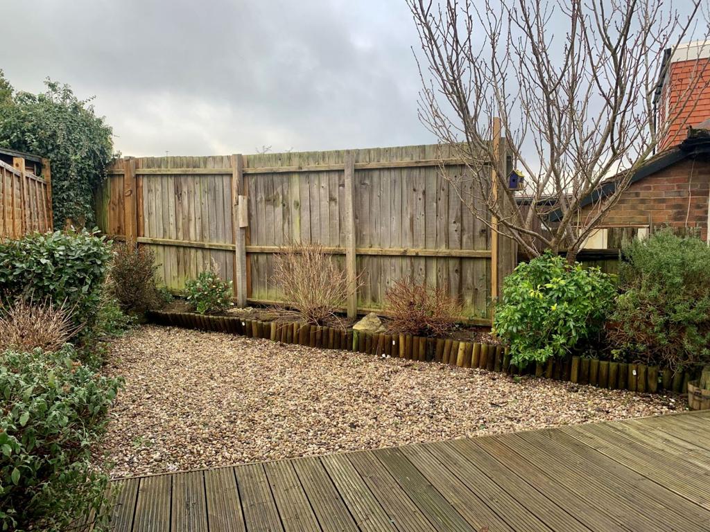 Rear garden