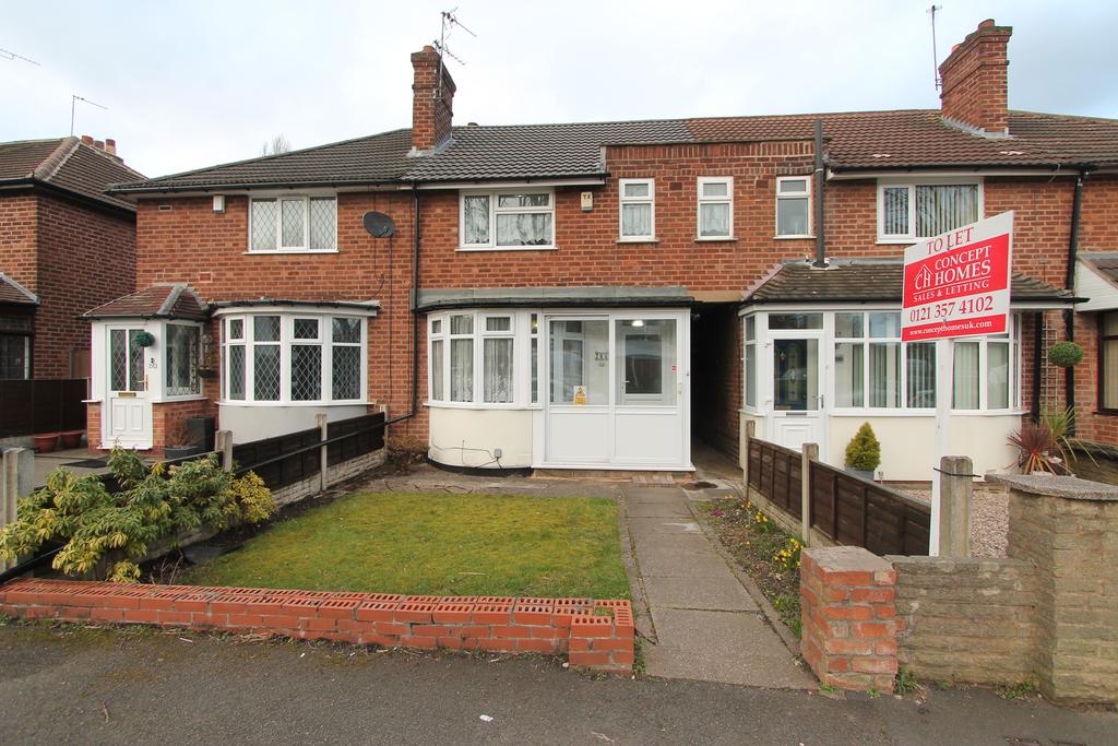 Calshot Road, Great Barr, Birmingham B42 3 bed terraced house £825