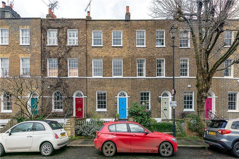 Cleaver Square, Kennington, London, SE11 3 bed terraced house £1,650,000
