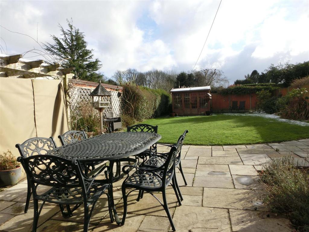 Rear garden