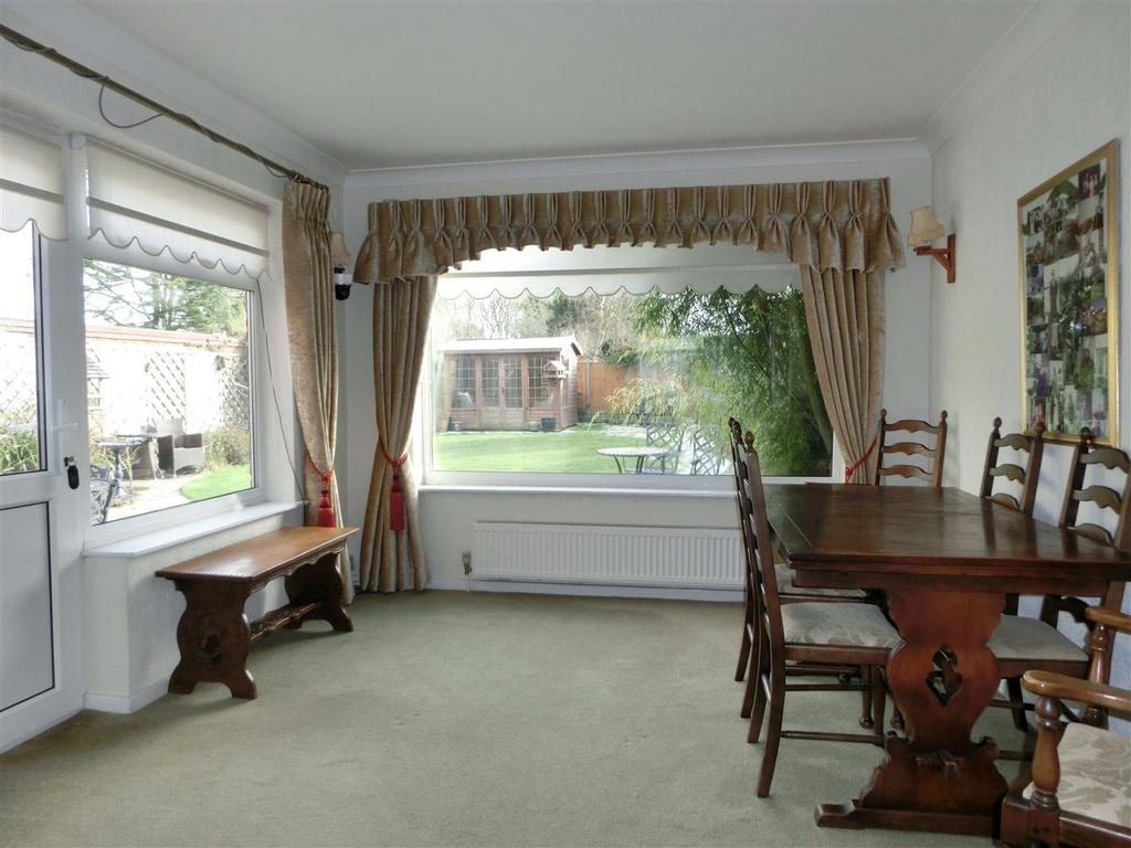 Extended dining room