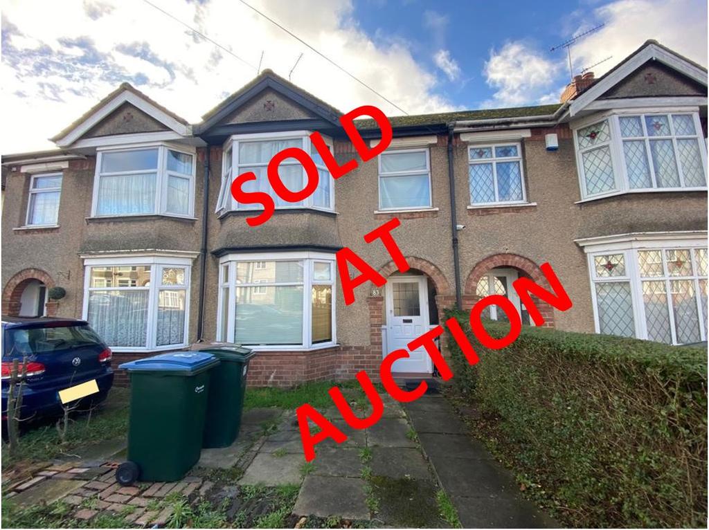 83 Standard Avenue, Coventry, CV4 3 bed terraced house £125,000