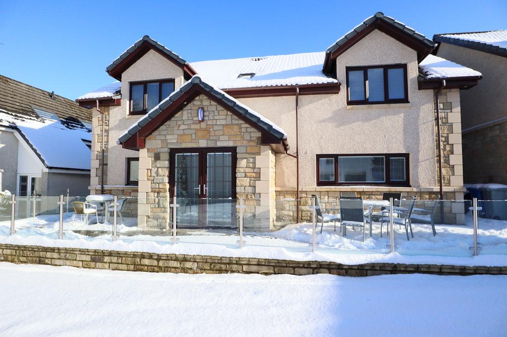 Rear of property