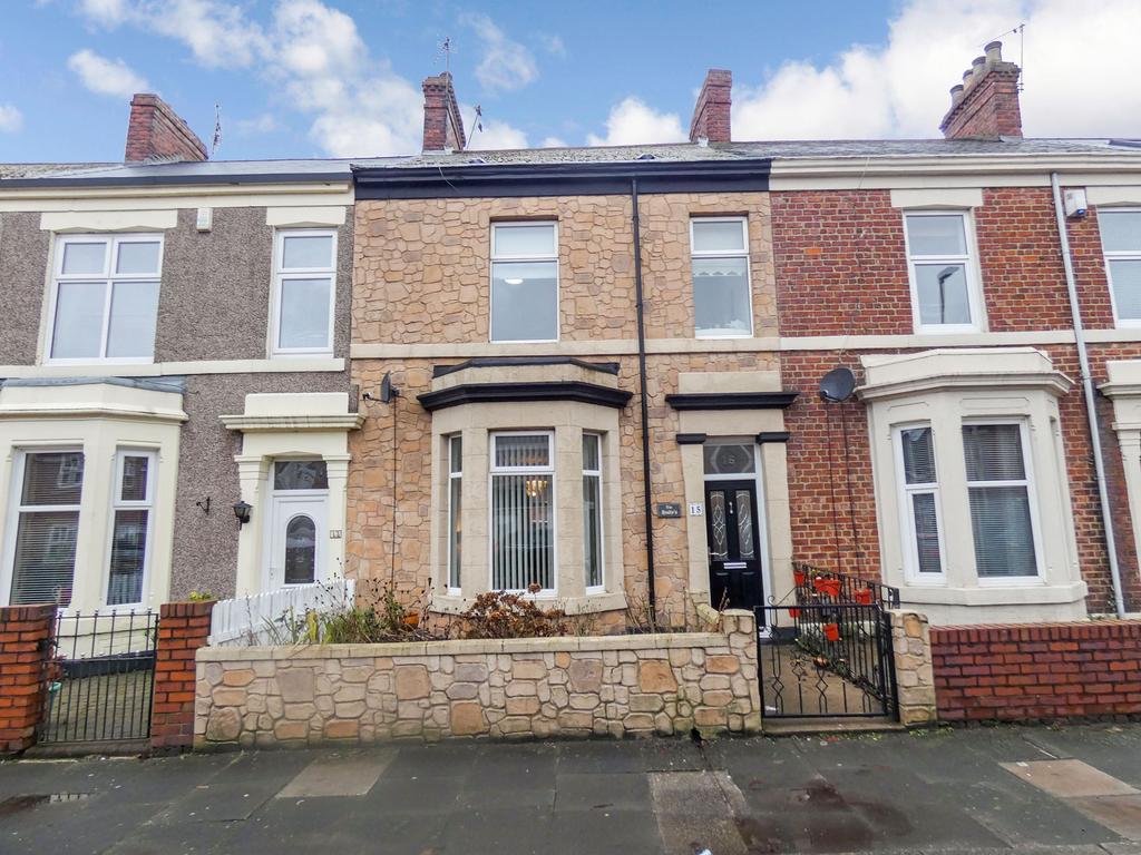 Hill Street, Jarrow, Tyne and Wear, NE32 5HU 3 bed terraced house £