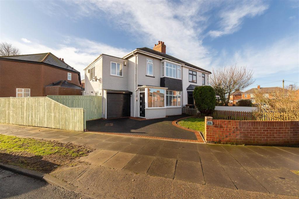 Burnbank Avenue, South Wellfield, Whitley Bay 4 bed semidetached house